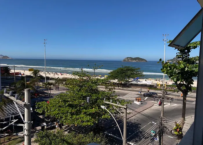 Flat Com Vista Mar Para A Praia Do Pepe - Barra Da Tijuca, Rj